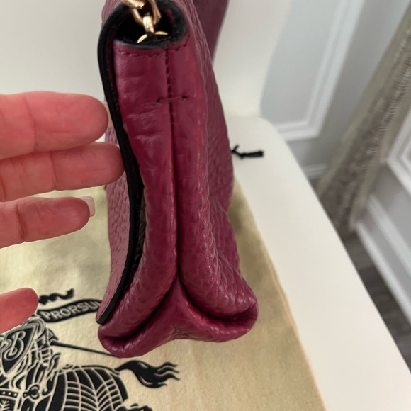 💯 Authentic Burberry Leather Shoulder bag/Clutch - Picture 5 of 16